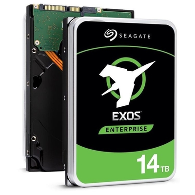 7200RPM Seagate Exos X18 14TB ฮาร์ดไดรฟ์ HDD ST14000NM007J