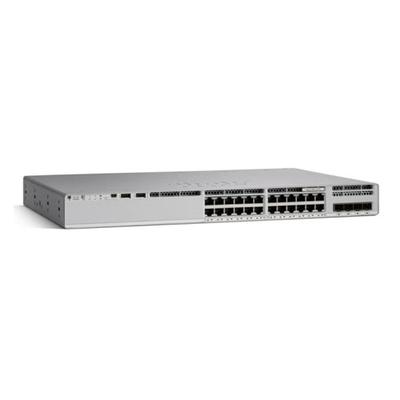 ซีรี่ย์ C9200L Cisco Network Switch Layer 2 การเข้าถึงองค์กร Gigabit 24 Port 4x 1/10G Uplinks มั่นคง C9200L-24T-4X-E