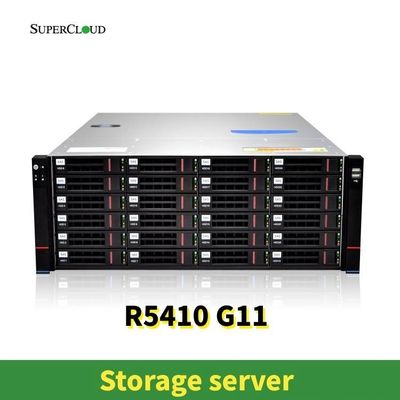 Supercloud R5410 G11 36X3.5 2X2.5 2XNVME M.2 ขนาดใช้งาน 36X16T HDD 1X1T SSD การเก็บข้อมูล 12 X 2.5 นิ้ว SATA/SAS SSDs Hot-plug Hot-swappable Fans