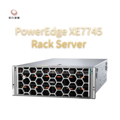 PowerEdge XE7745 Rack Server การเร่ง AI แบบยืดหยุ่น PowerEdge XE7745 ช่วยให้บริษัทสามารถเข้าใจ AI ได้ด้วยการตั้งค่า PCIe GPU ที่เย็นด้วยอากาศที่ยืดหยุ่นเพื่อสรุปผลและปรับรูปร่างแบบ