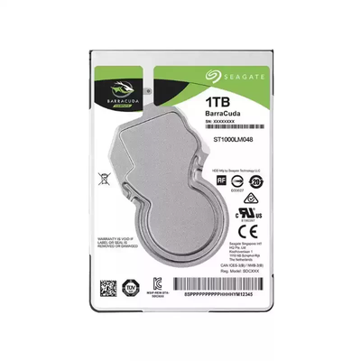 Seagate BarraCuda ST1000LM048 1TB 2.5" SATA 6Gb/s 5400RPM 128MB ฮาร์ดดิสก์แล็ปท็อปภายใน HDD 7 มม.