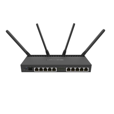 SFP + 10Gbps MikroTik RB4011 Quad Core 1.4Ghz CPU เราเตอร์ Mikrotik Rb4011
