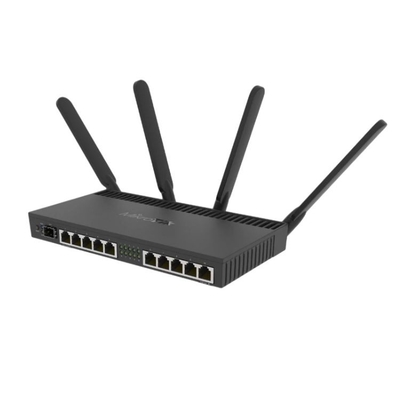 SFP + 10Gbps MikroTik RB4011 Quad Core 1.4Ghz CPU เราเตอร์ Mikrotik Rb4011