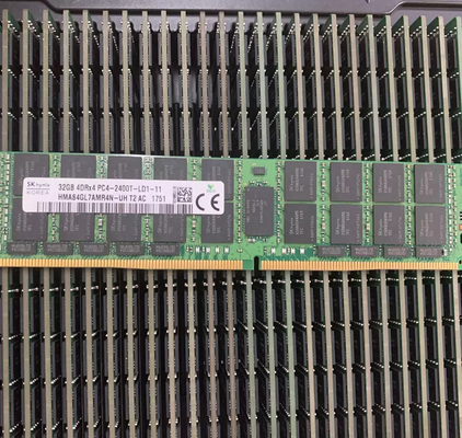 หน่วยความจำเซิร์ฟเวอร์ Hynix 64GB RAM อันดับคู่ x4 DDR4-3200 หน่วยความจำ REG RDIMM ECC