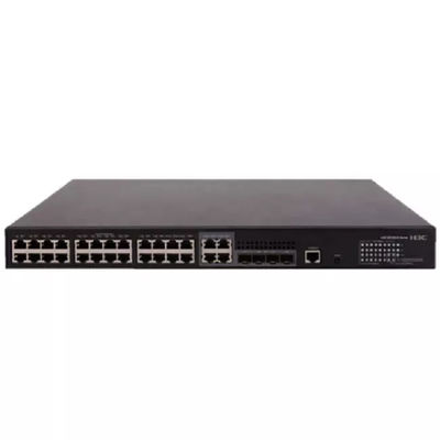 LS-S5120V2-28P-LI H3C เซิร์ฟเวอร์เลเยอร์ 2 สวิตช์การเข้าถึง 24*10/100/1000 Base-T