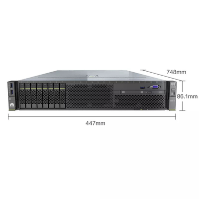 ต้นฉบับ Huawei 2488H V5 Intel Xeon 2U ชั้นวาง Server รองรับ 48 DDR4 DIMMs