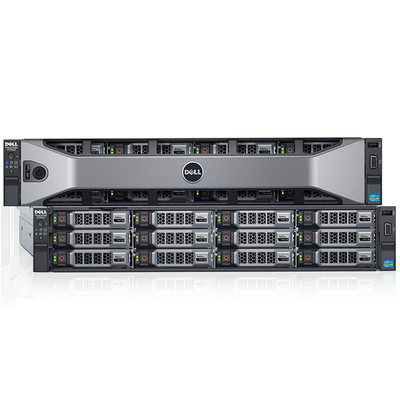 DELL Poweredge R730XD 2U เซิร์ฟเวอร์จัดเก็บข้อมูลที่ปรับปรุงใหม่ 32G*16 DDR4