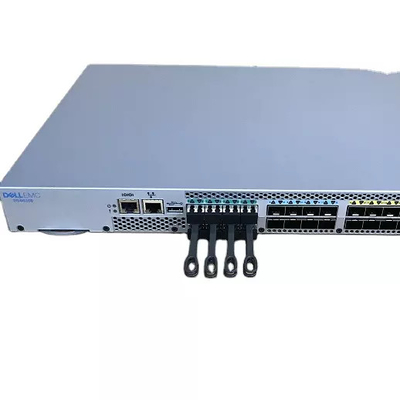Emc Connectrix B Series สวิตช์ไฟเบอร์แชนเนลของ Dell DS-6600B DS-6610B DS-6620B DS-6630B 32Gb/S