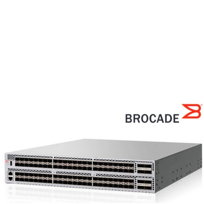 เครือข่ายพื้นที่เก็บข้อมูล Brocade 6510 Fibre Channel Switch 16 32 และ 64 Gbit