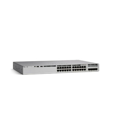 C9200L-24P-4X-E ​​Cisco Network Switch Catalyst 9200L 24 พอร์ต PoE + อัปลิงค์ 4x10G