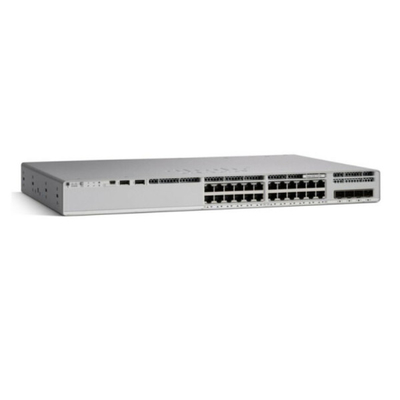 C9200L-24P-4X-E ​​Cisco Network Switch Catalyst 9200L 24 พอร์ต PoE + อัปลิงค์ 4x10G