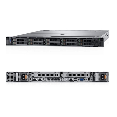 64GB DDR4 เซิร์ฟเวอร์จัดเก็บข้อมูลแบบกำหนดเอง Dell EMC PowerEdge R6525 1U Rack Mount