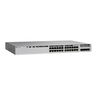 ซีรี่ย์ C9200L Cisco Network Switch Layer 2 การเข้าถึงองค์กร Gigabit 24 Port 4x 1/10G Uplinks มั่นคง C9200L-24T-4X-E