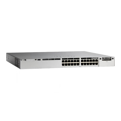 Cisco 9300 Enterprise Network Datacom Switches Gigabit 24 Port Scalable Upstream C9300-24T-E เครื่องเปลี่ยนข้อมูลที่สามารถปรับขนาดได้
