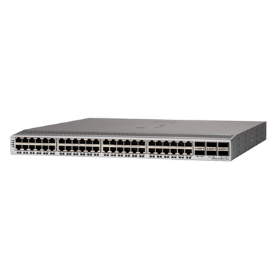 N9K-C93108TC-FX3P Core Cisco Switch 10 Gigabit Ethernet 1RU 2.16 Tbps 6x40 / 100G QSFP28 การจอด