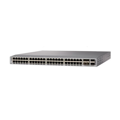 N9K-C9348GC-FXP 4 Core Switch Cisco 1 RJ-45 และ 1 SFP+ 54 Port 10 กิ๊กบิต