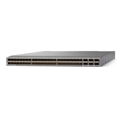 N9K-C93180YC-FX cisco 10 กิโลกรัมสวิตช์ Data Center Networking 1RU 54 Port 6 Core ดาว SSD 128 GB