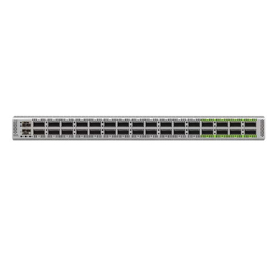 N9K-C9332D-GX2B cisco 10 Gigabit Ethernet Switch พร้อม 32p 400/100-Gbps Port QSFP-DD และ 2p 1/10 Port SFP+