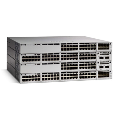 สวิตช์การเข้าถึงองค์กร Cisco C9300X-24Y-A Catalyst 9300 24-port 25G/10G/1G SFP28 พร้อมแบบจําลอง