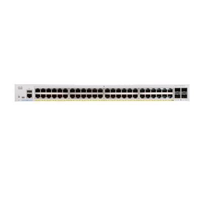 48 ท่าทาง Gigabit switch RJ45 4 SFP uplinks สวิตช์การเข้าถึงการสื่อสารข้อมูล Cisco C1000-48T-4G-L