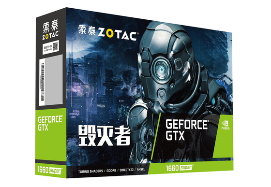 NEW ZOTAC GTX1660S 1660 SUPER การ์ดกราฟิก การ์ดวีดีโอ GeForce gtx1660S 6G การ์ดกราฟิก NVIDIA GTX 1660 SUPER