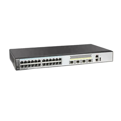 S5700 ของเดิม 24 Port Ethernet Switch Stock 24 10 / 100 / 1000BASE-T, 4 SFP Gigabit Ports (Combo) 24 Port 1000 Gb 9