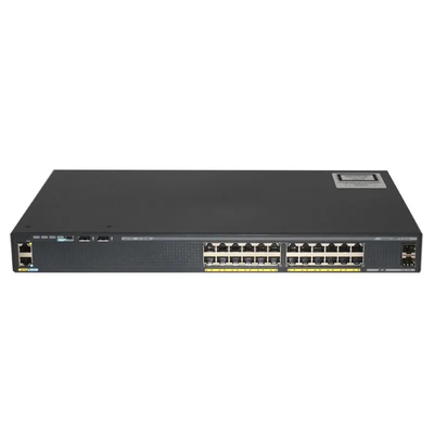 CISCO WS-C2960X-24PS-L 24 ท่ากิ๊กบิตเอเธอร์เน็ต POE เครือข่ายสวิทช์