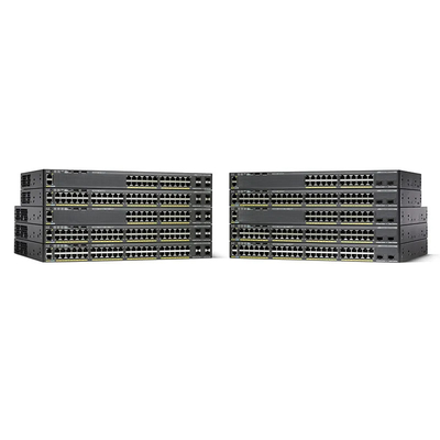 CISCO WS-C2960X-24PS-L 24 ท่ากิ๊กบิตเอเธอร์เน็ต POE เครือข่ายสวิทช์