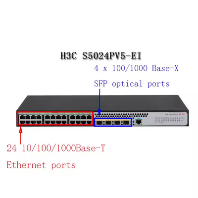 LS-5024PV5-EI-PWR เครื่องเปลี่ยนเครือข่ายประเภท Enterprise