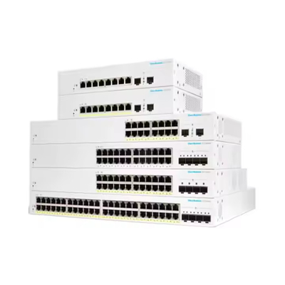 Business 350 Series Managed Switch CBS350-8FP-E-2G-CN 10/100/1000 PoE+ Port พลังงาน 60W งบประมาณ 8 Gigabit Ethernet 2 SFP P