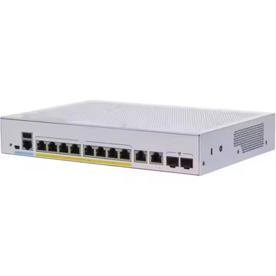 Business 350 Series Managed Switch CBS350-8FP-E-2G-CN 10/100/1000 PoE+ Port พลังงาน 60W งบประมาณ 8 Gigabit Ethernet 2 SFP P