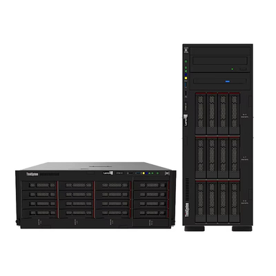 Lenovo ST650V2 Deep Learning GPU เซอร์เวอร์ 4310 * 2 / 64G / 2 * 480G + 4 * 8T / R530-8i