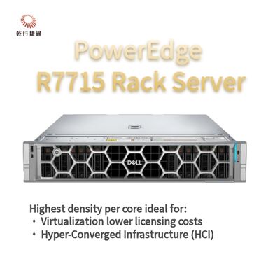 Dell PowerEdge R7715 Rack Storage Server เซอร์เวอร์เก็บข้อมูลตามต้องการ เซอร์เวอร์ 2 ทาง