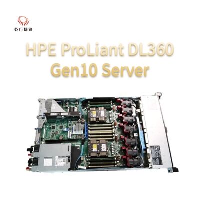 4 ถึง 128 Core Processor HPE ProLiant DL360 Gen10 เซอร์เวอร์ราคสําหรับการเวอร์ชูเอลและฐานข้อมูล