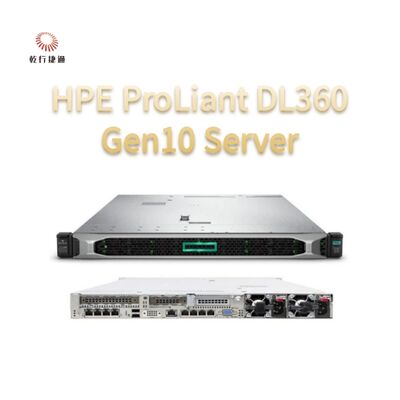 4 ถึง 128 Core Processor HPE ProLiant DL360 Gen10 เซอร์เวอร์ราคสําหรับการเวอร์ชูเอลและฐานข้อมูล