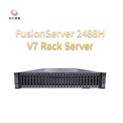 FusionServer 2488H V7 แร็คเซอร์เวอร์ 8 หลัก Intel processor เซอร์เวอร์เก็บข้อมูล