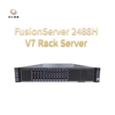 FusionServer 2488H V7 แร็คเซอร์เวอร์ 8 หลัก Intel processor เซอร์เวอร์เก็บข้อมูล