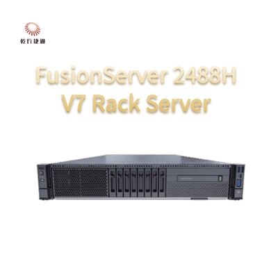 FusionServer 2488H V7 แร็คเซอร์เวอร์ 8 หลัก Intel processor เซอร์เวอร์เก็บข้อมูล