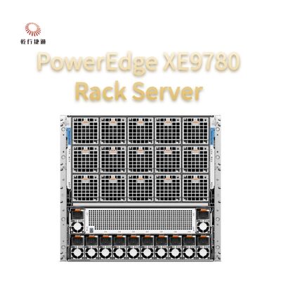 PowerEdge XE9780 Rack Server สร้างเพื่อการฝึกแบบ AI และการสรุป Server AI ที่เย็นด้วยอากาศ, Server ที่เก็บข้อมูลตามสั่ง, Server 2 ทาง