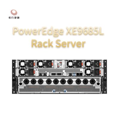 เซิร์ฟเวอร์แร็ค PowerEdge XE9685L การอนุมาน AI ประสิทธิภาพสูงและการปรับแต่งโมเดล ประสิทธิภาพที่ไม่มีใครเทียบได้สำหรับความเป็นเลิศด้าน AI ในแชสซีระบายความร้อนด้วยของเหลวขนาด 4U