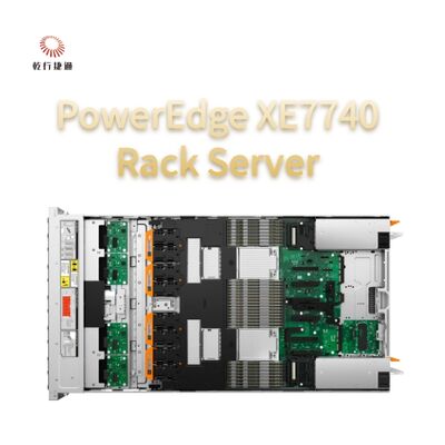 PowerEdge XE7740 Rack Server พร้อม Intel Xeon 64-core สําหรับการเร่ง AI และความจํา GPU 1.5TB