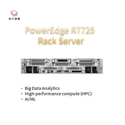เซอร์เวอร์ธุรกิจราคาถูก สําหรับขาย PowerEdge R7725 Rack Server