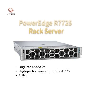 เซอร์เวอร์ธุรกิจราคาถูก สําหรับขาย PowerEdge R7725 Rack Server