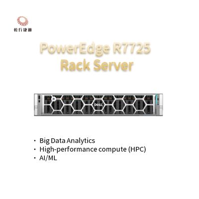 เซอร์เวอร์ธุรกิจราคาถูก สําหรับขาย PowerEdge R7725 Rack Server