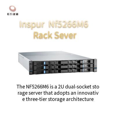 จัดส่งทั่วโลกอย่างรวดเร็ว เซิร์ฟเวอร์ Inspur Server Rack NF5266 M6 เซิร์ฟเวอร์ 2U 8368CPU