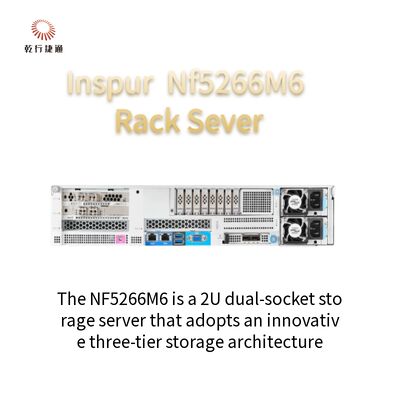จัดส่งทั่วโลกอย่างรวดเร็ว เซิร์ฟเวอร์ Inspur Server Rack NF5266 M6 เซิร์ฟเวอร์ 2U 8368CPU