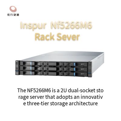 จัดส่งทั่วโลกอย่างรวดเร็ว เซิร์ฟเวอร์ Inspur Server Rack NF5266 M6 เซิร์ฟเวอร์ 2U 8368CPU