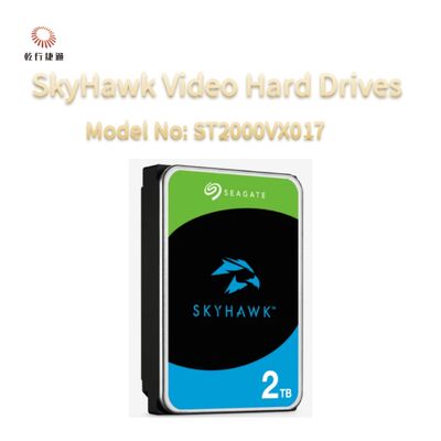 ฮาร์ดไดรฟ์วิดีโอ SkyHawk หมายเลขรุ่น: ST2000VX017