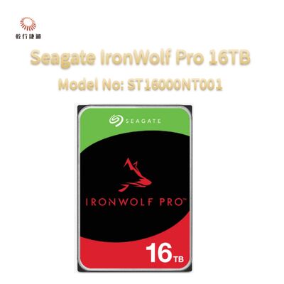 Seagate IronWolf Pro 16TB รุ่น: ST16000NT001