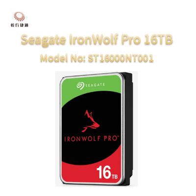 Seagate IronWolf Pro 16TB รุ่น: ST16000NT001